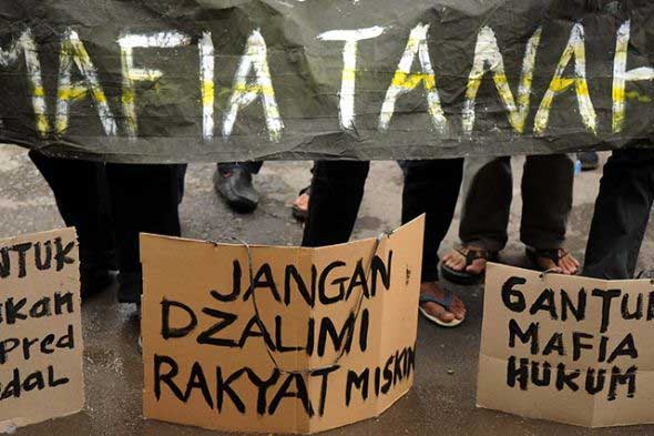 Ilustrasi Mafia Tanah