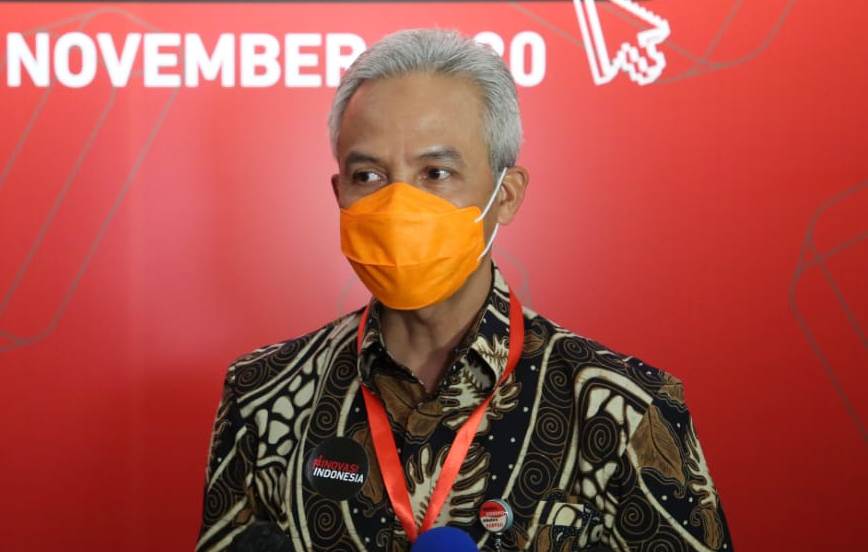 Gubernur Jawa Tengah Ganjar Pranowo.