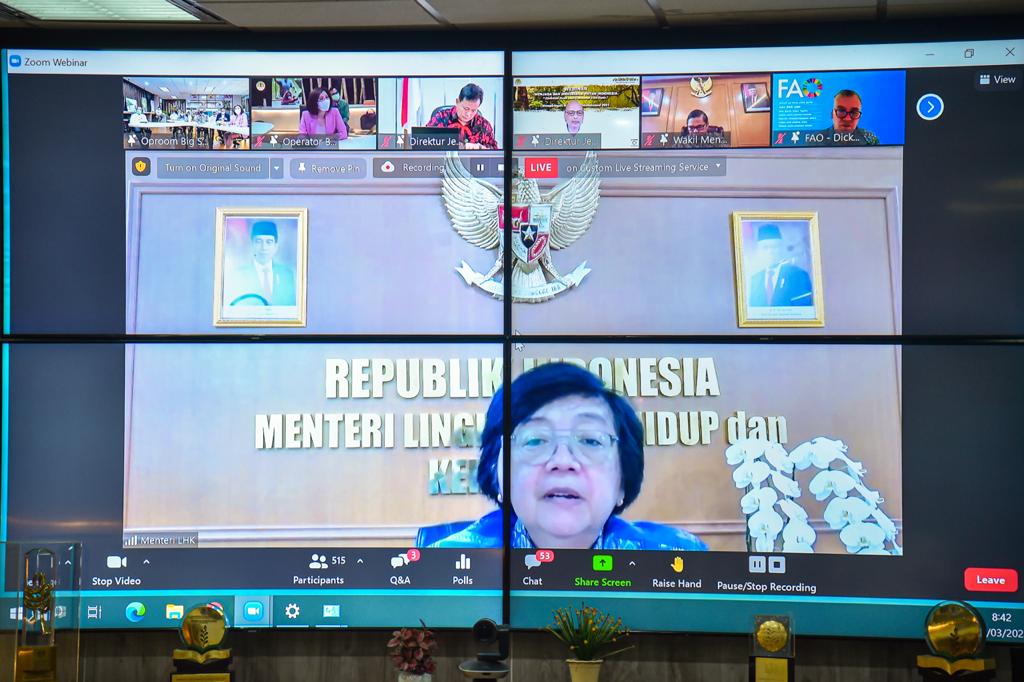 Menteri LHK Siti Nurbaya