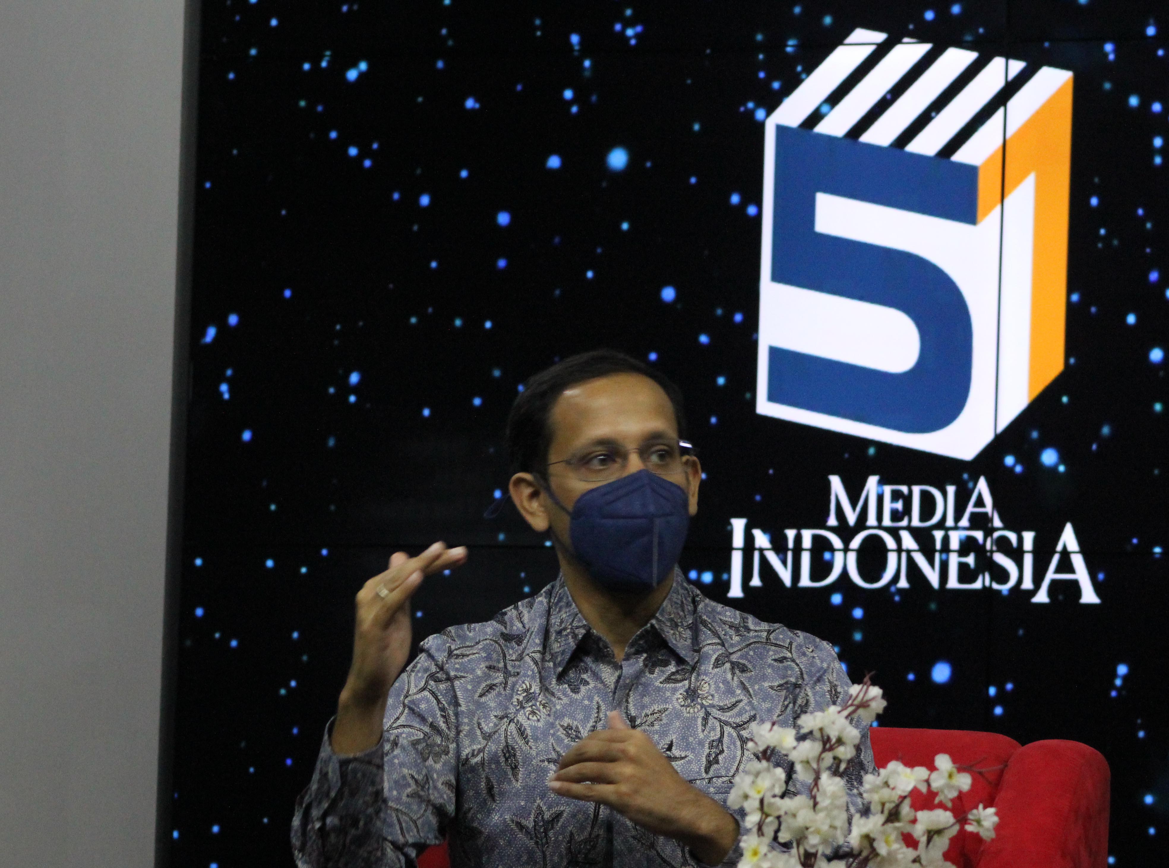 Menteri Pendidikan dan Kebudayaan (Mendikbud) Nadiem Anwar Makarim