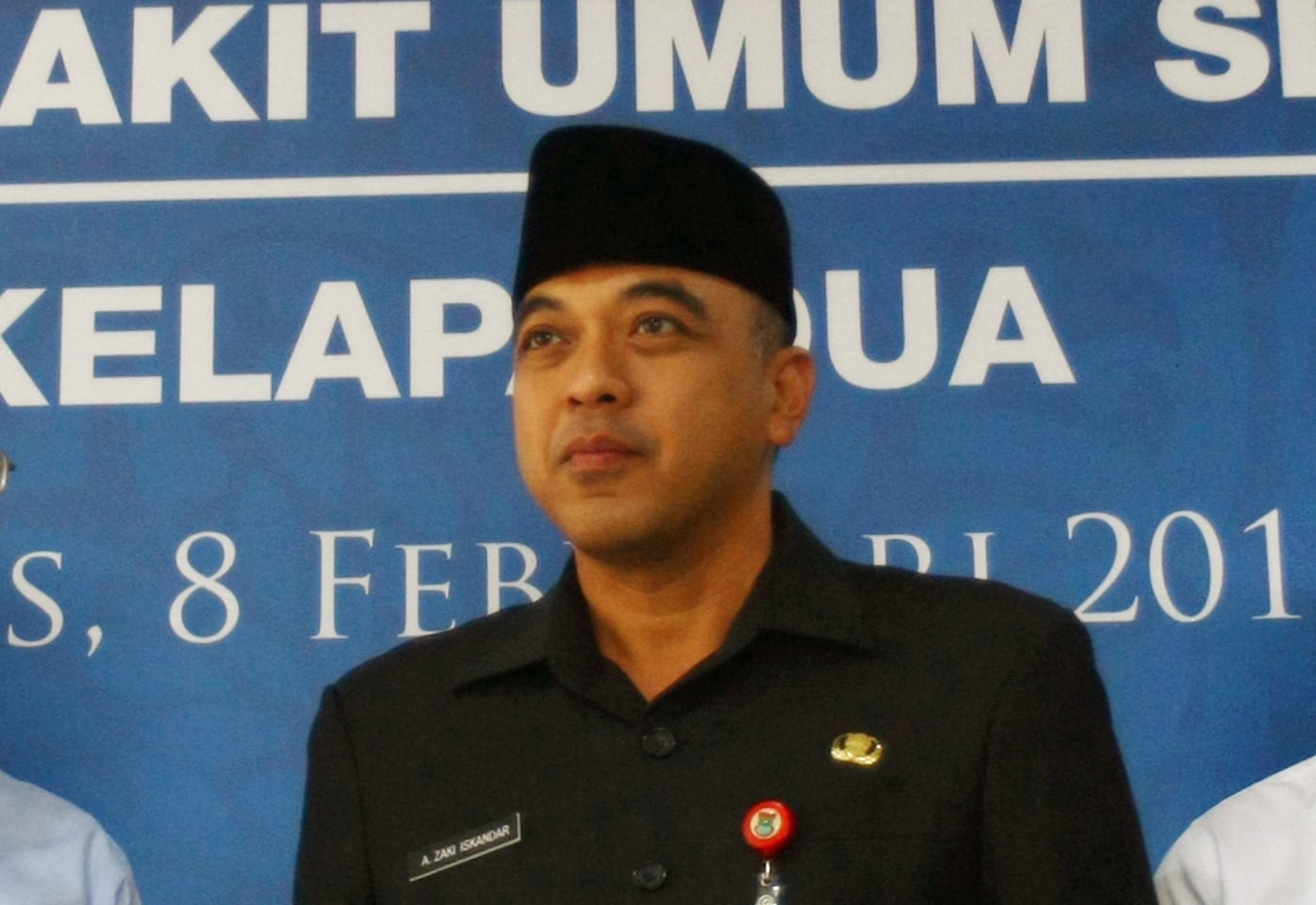 Bupati Tangerang, Ahmed Zaki Iskandar, mendukung dan mendorong pelaksanaan vaksin Cobid-19 gotong royong.