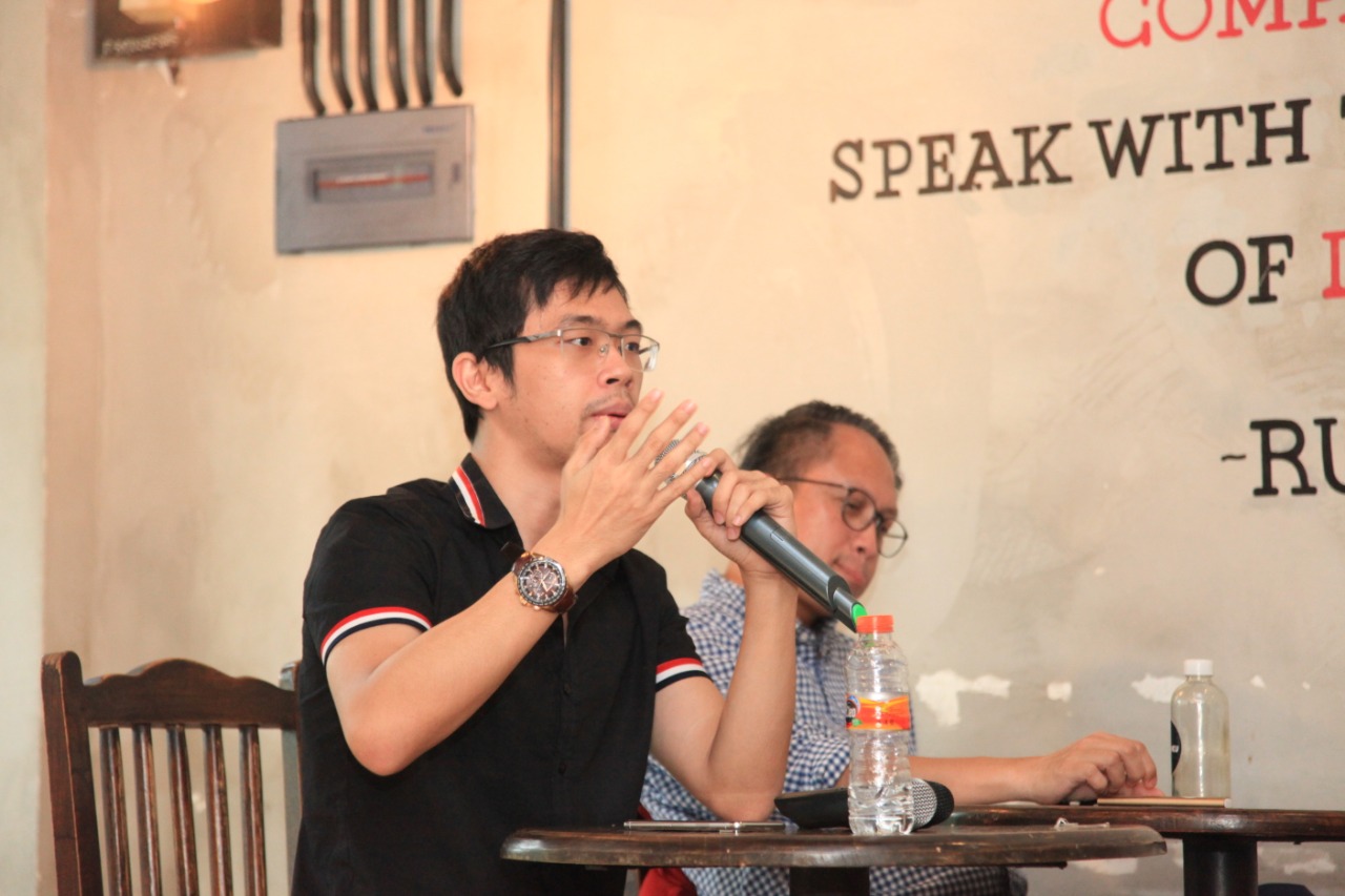 Chief Executive Officer (CEO) platform jual beli Bitcoin Triv.co.id, Gabriel Rey.