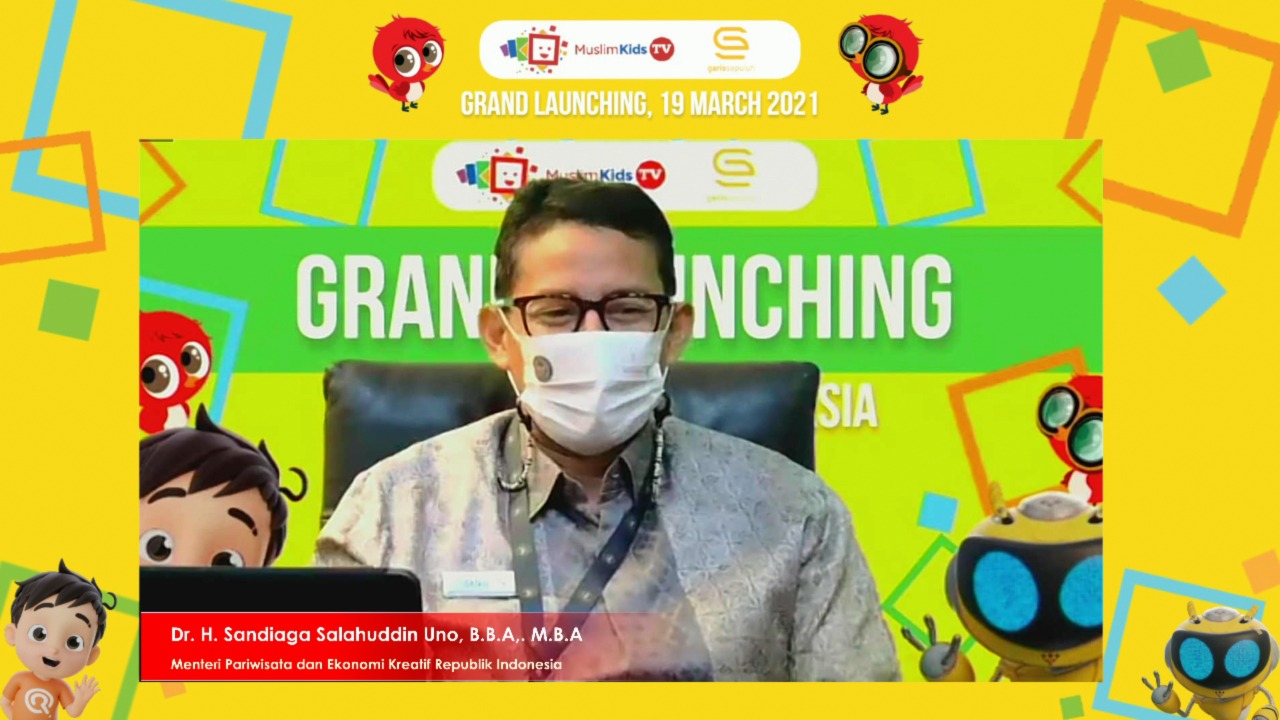 Menteri Pariwisata dan Ekonomi Kreatif, Sandiaga Uno.