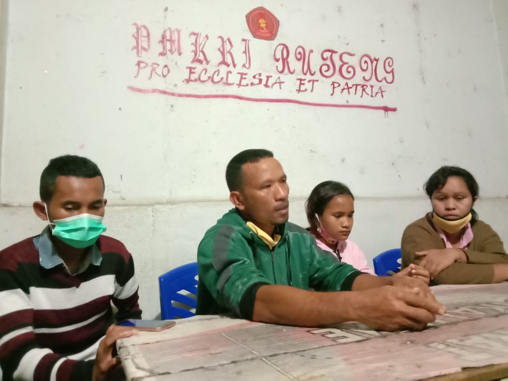 Korban penganiayaan aparat Josef Sudirman Bagu di Kantor Sekretarat PMKRI Manggarai Barat