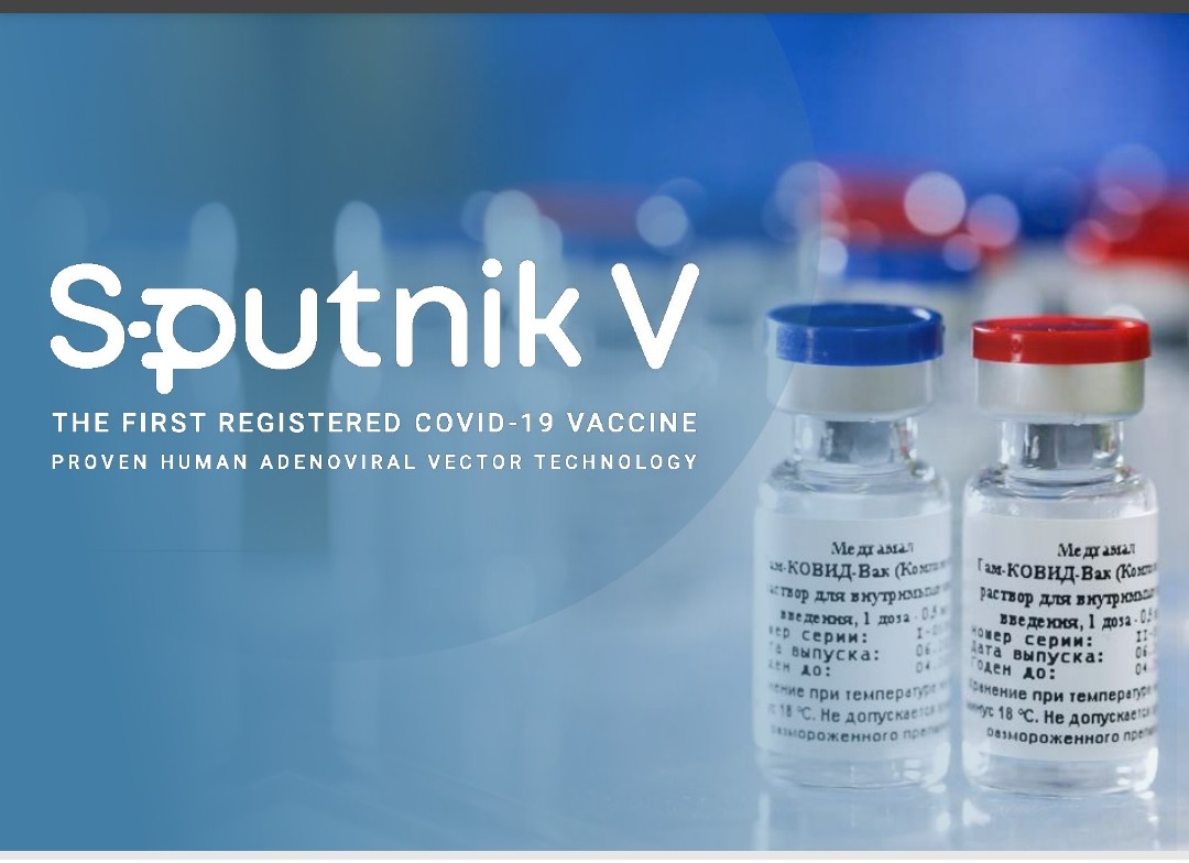 Sputnik V, vaksin Covid-10 produksi Rusia.