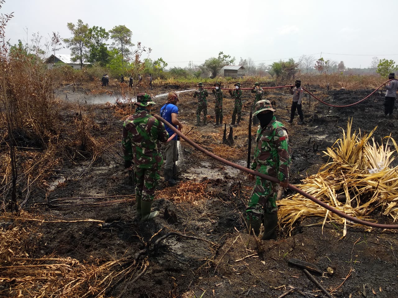 Pemadaman karhutla di Kalimantan Tengah tahun 2020