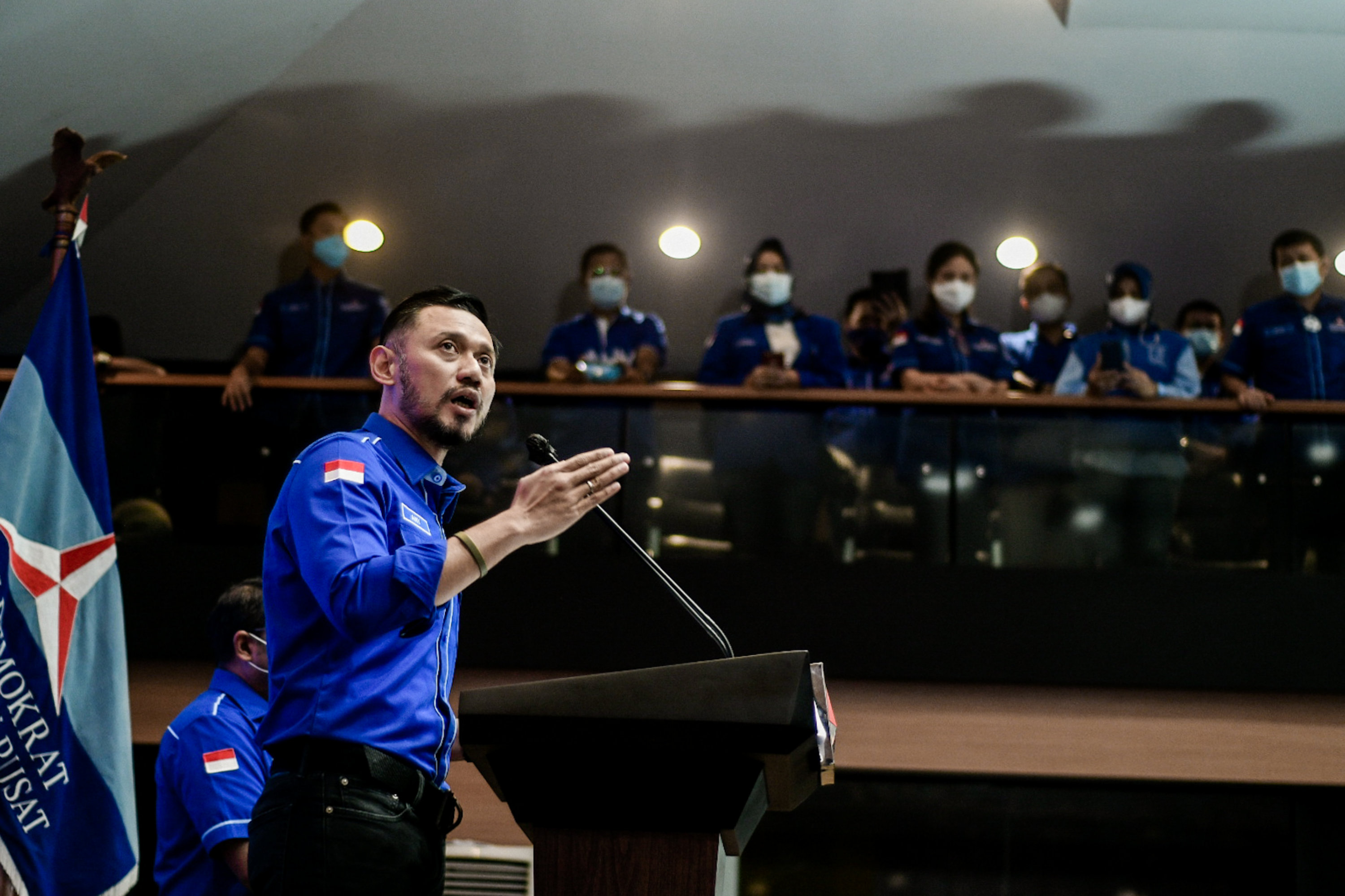 Ketua Umum Partai Demokrat Agus Harimurti Yudhoyono