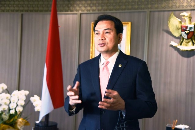 Wakil Ketua DPR RI M. Azis Syamsuddin. 