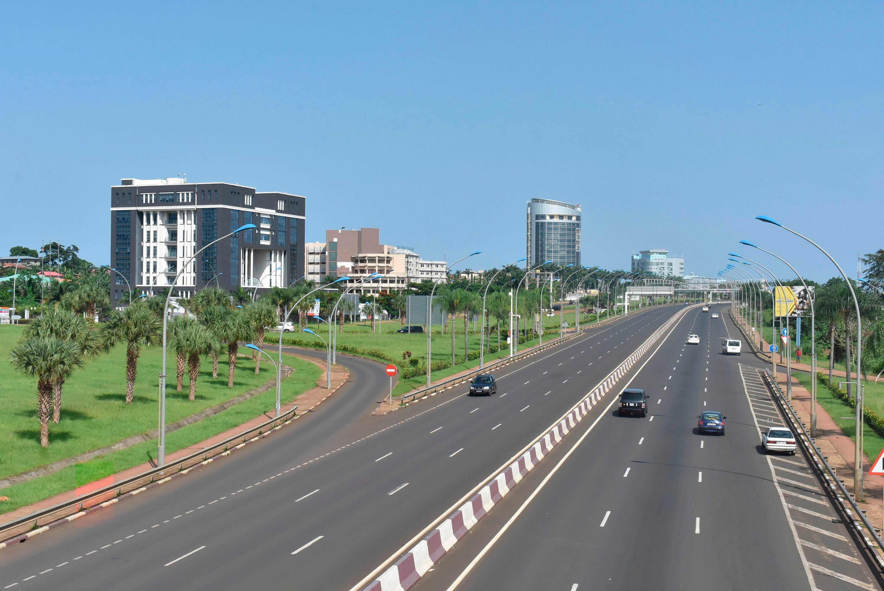Suasana di Kota Malabo, Guinea Ekuatorial lengang di saat pandemi covid-19. Sementara di Kota Bata terjadi ledakan menewaskan puluhan orang.