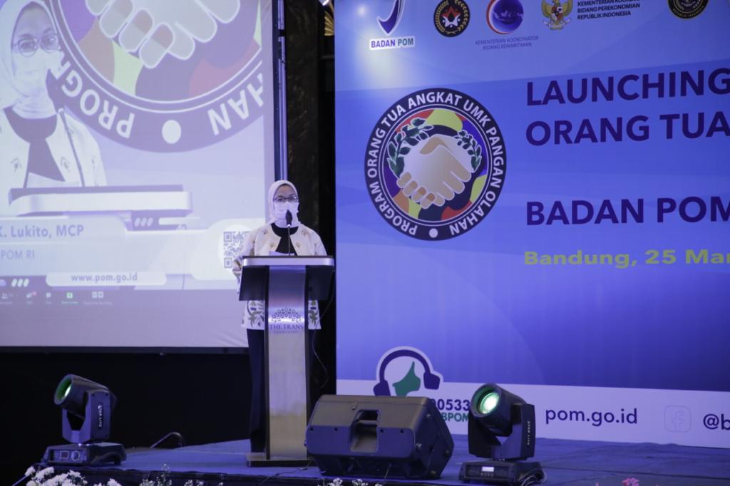 Program Orang Tua Angkat UMK Pangan Olahan Diluncurkan