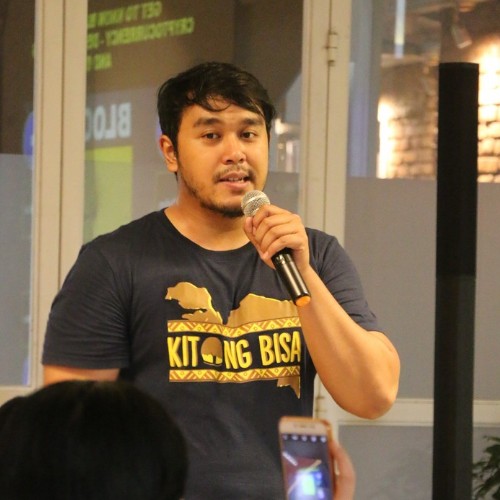  Muhammad Kurnia Bijaksana, trader kawakan asal Bandung dan pendiri Crypto Legend Indonesia.