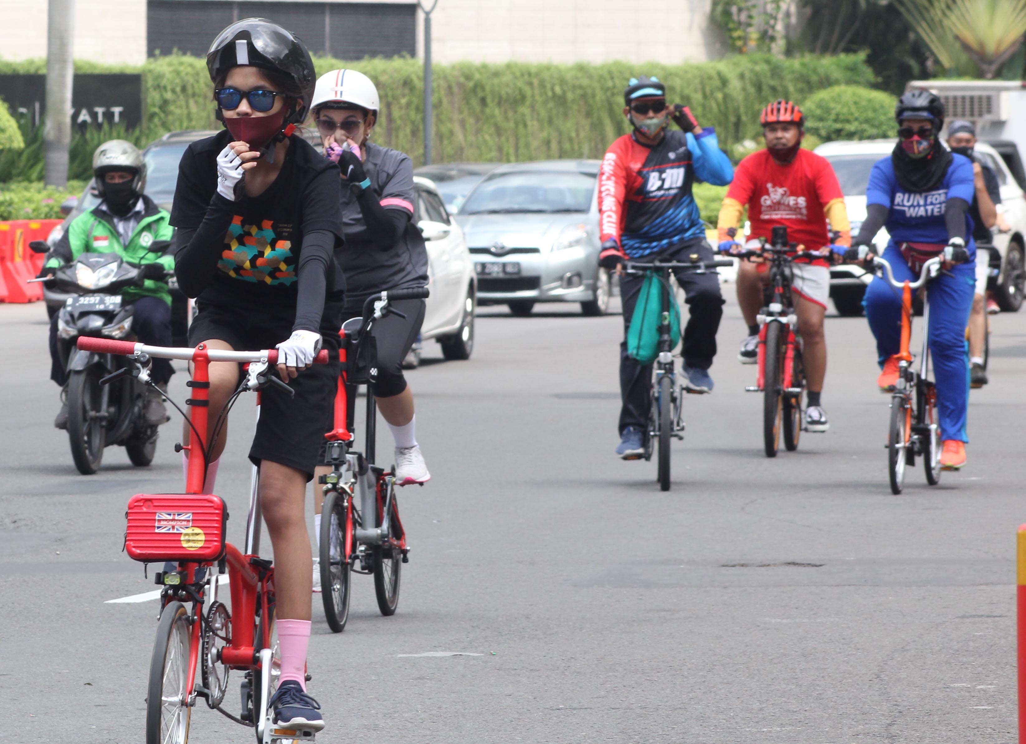 Pagi Ini, Polisi Olah TKP Tabrak Lari Pesepeda di Bundaran HI