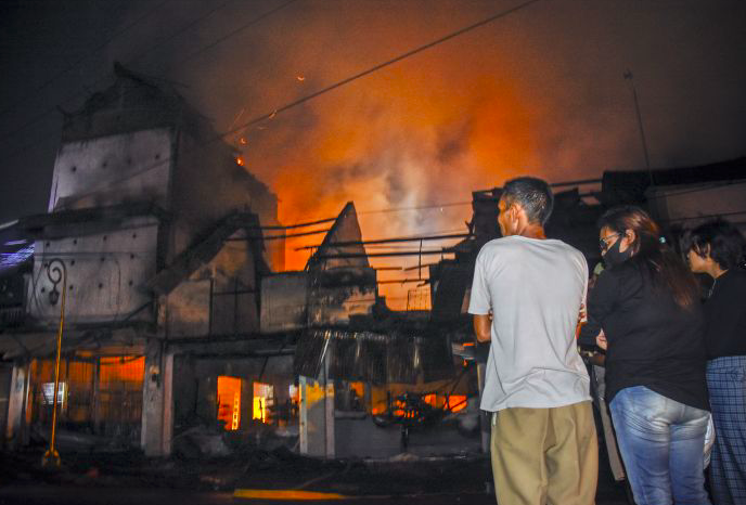 Ilustrasi Kebakaran.