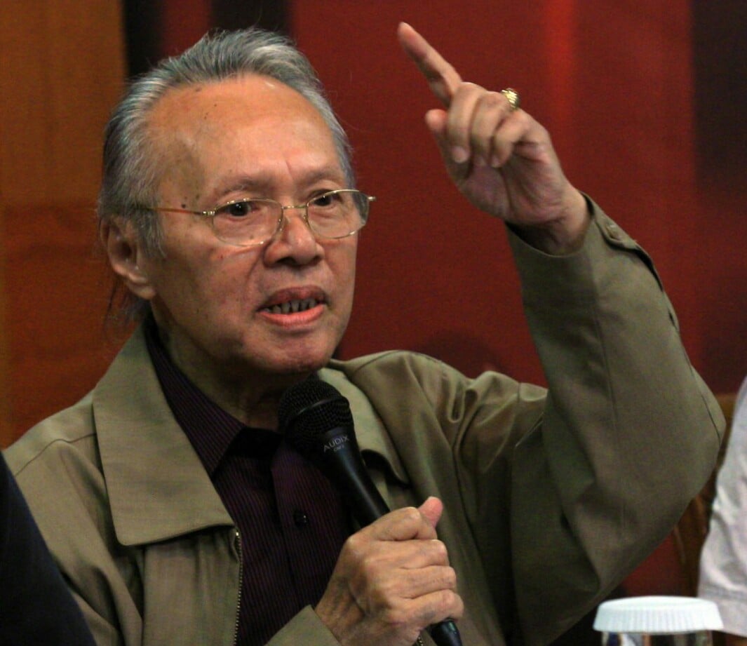 Pengamat politik UI, Arbi Sanit 