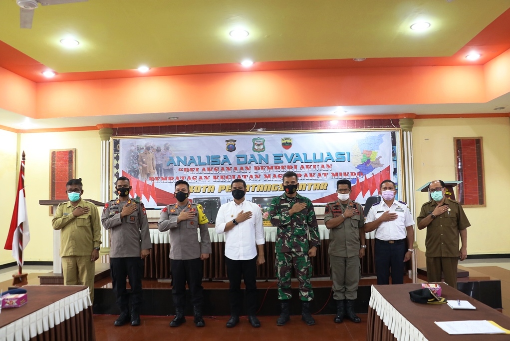 Meminimalisir Penyebaran Covid-19, P Siantar Berlakukan PPKM Mikro