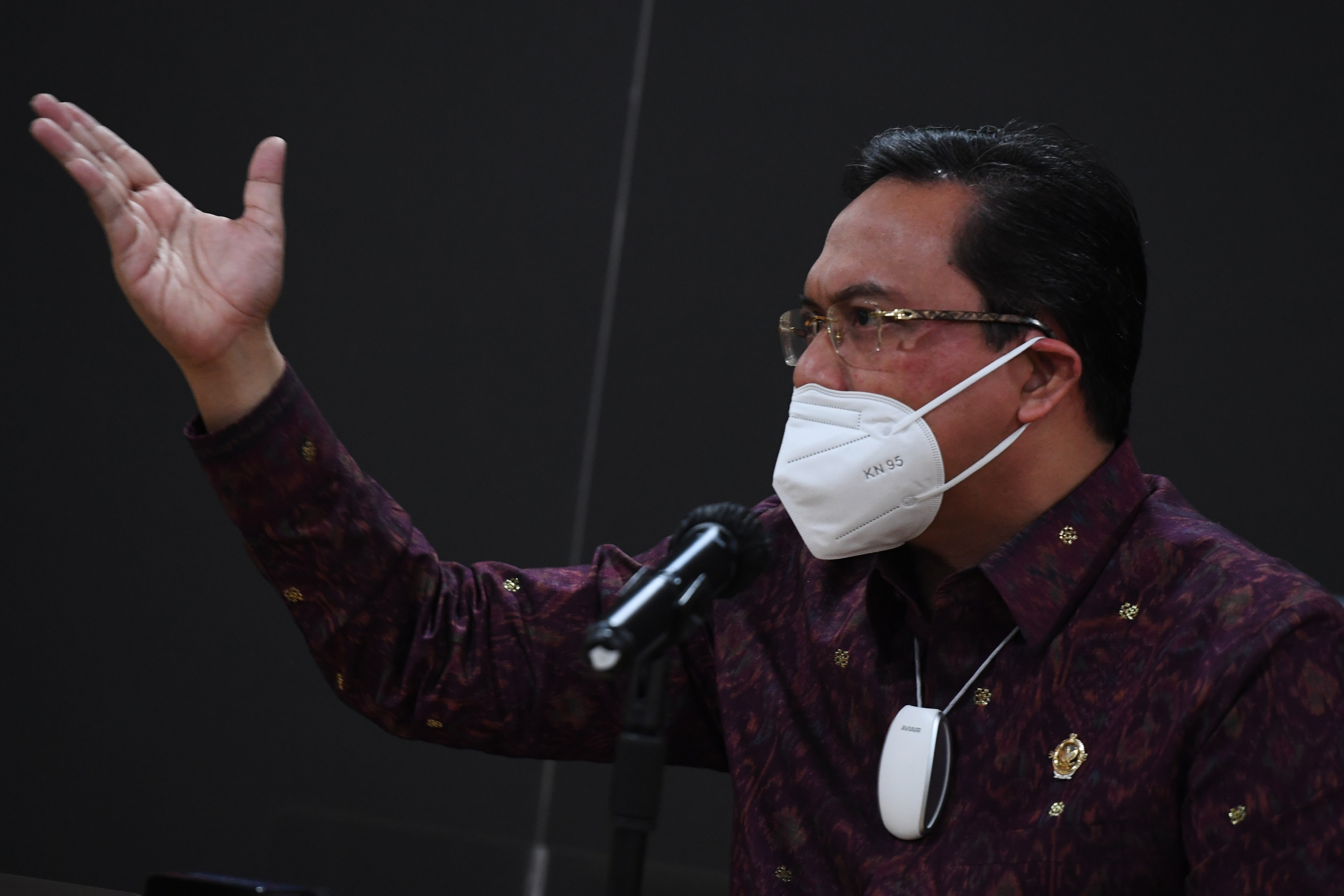 Ketua Umum PP PBSI Agung Firman Sampurna