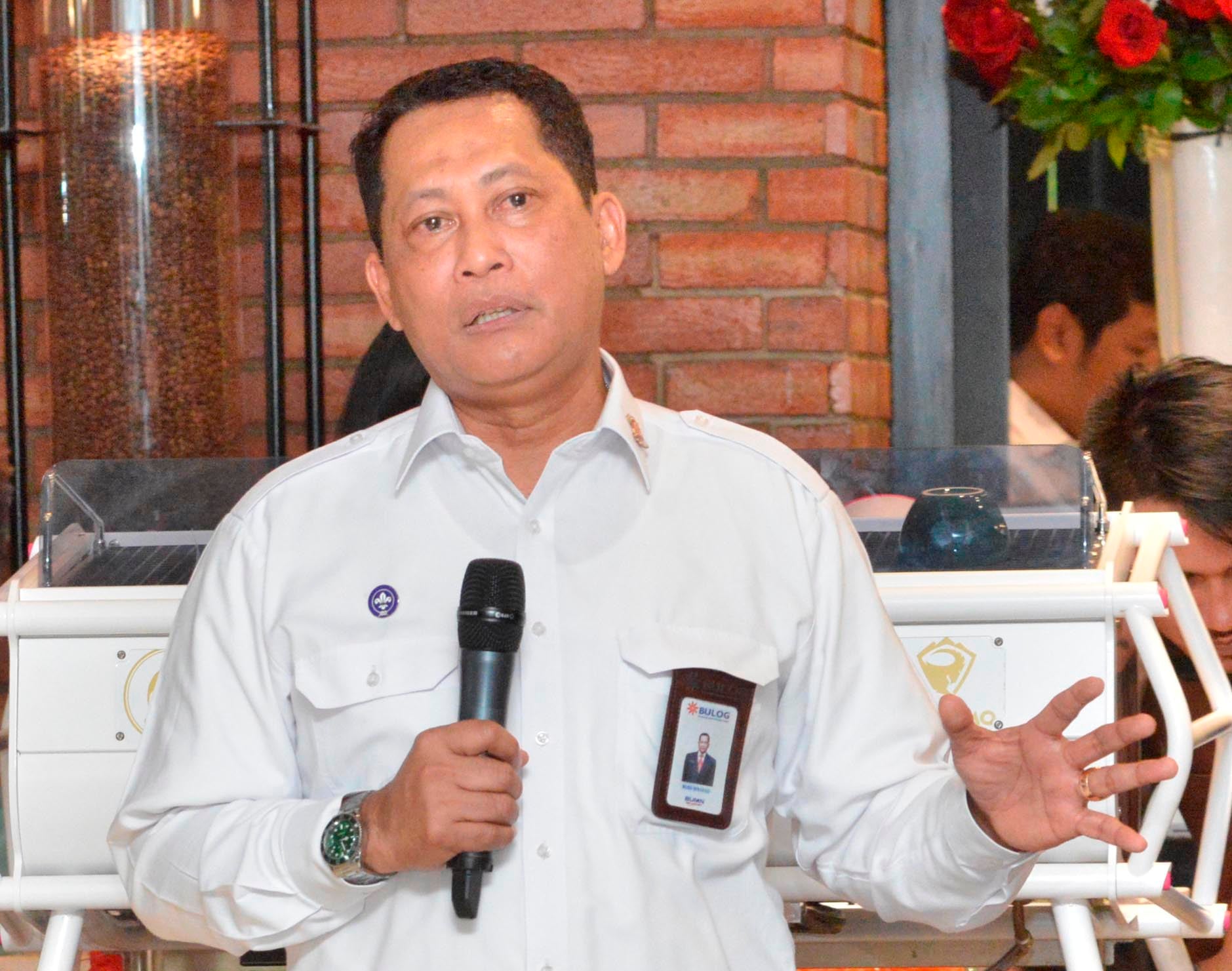 Direktur Utama Perum Bulog, Budi Waseso. 