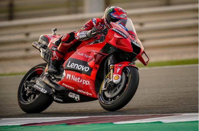 Pecahkan Rekor di Losail, Bagnaia Raih Posisi Pole