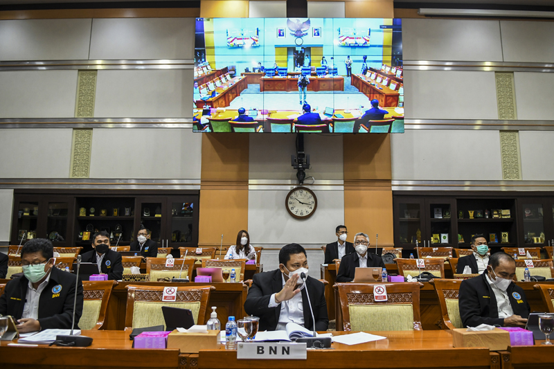 RDP BNN dan Komisi III DPR