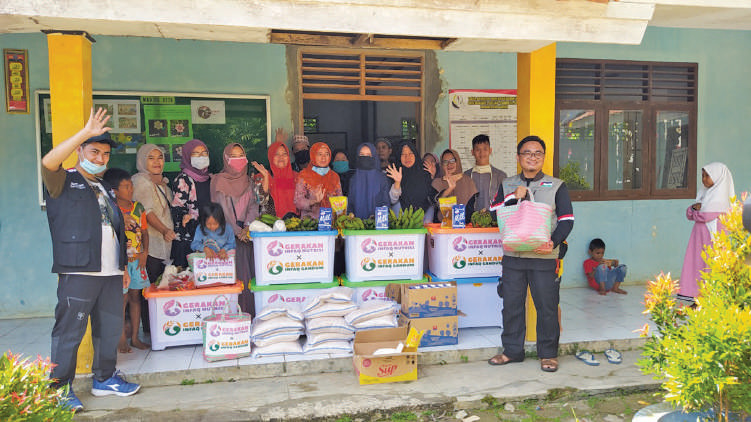 Kegiatan Relawan PSBB Indonesia. 