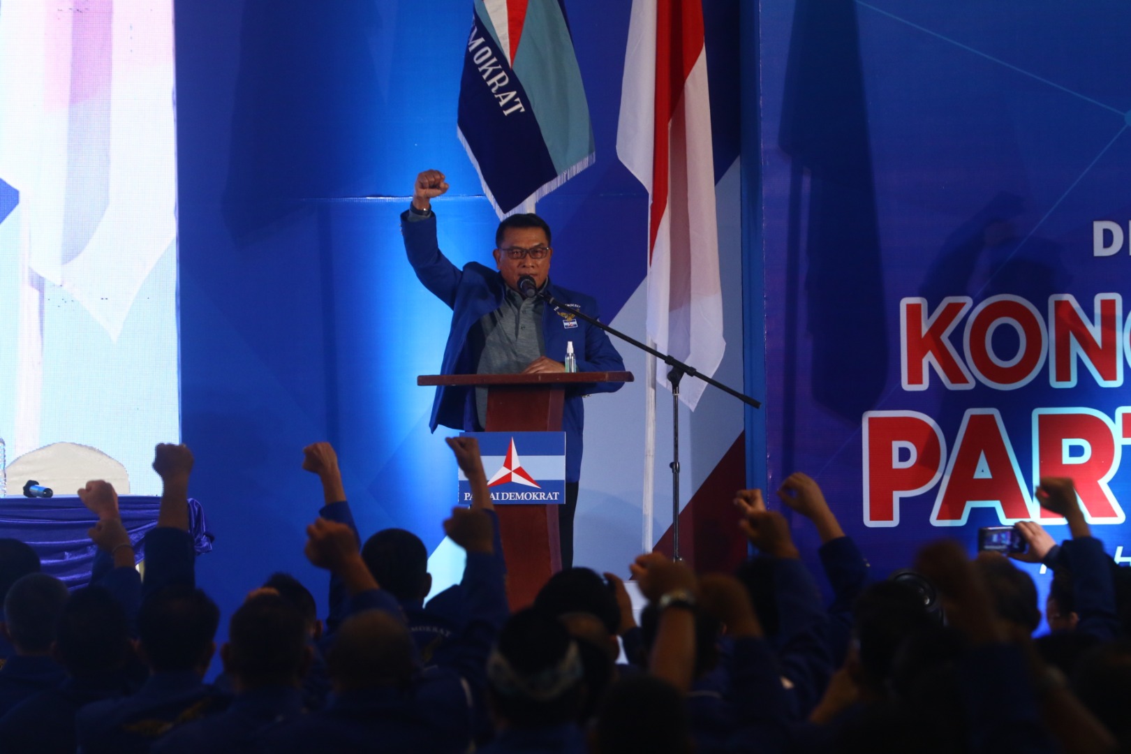 Moeldoko di KLB Partai Demokrat