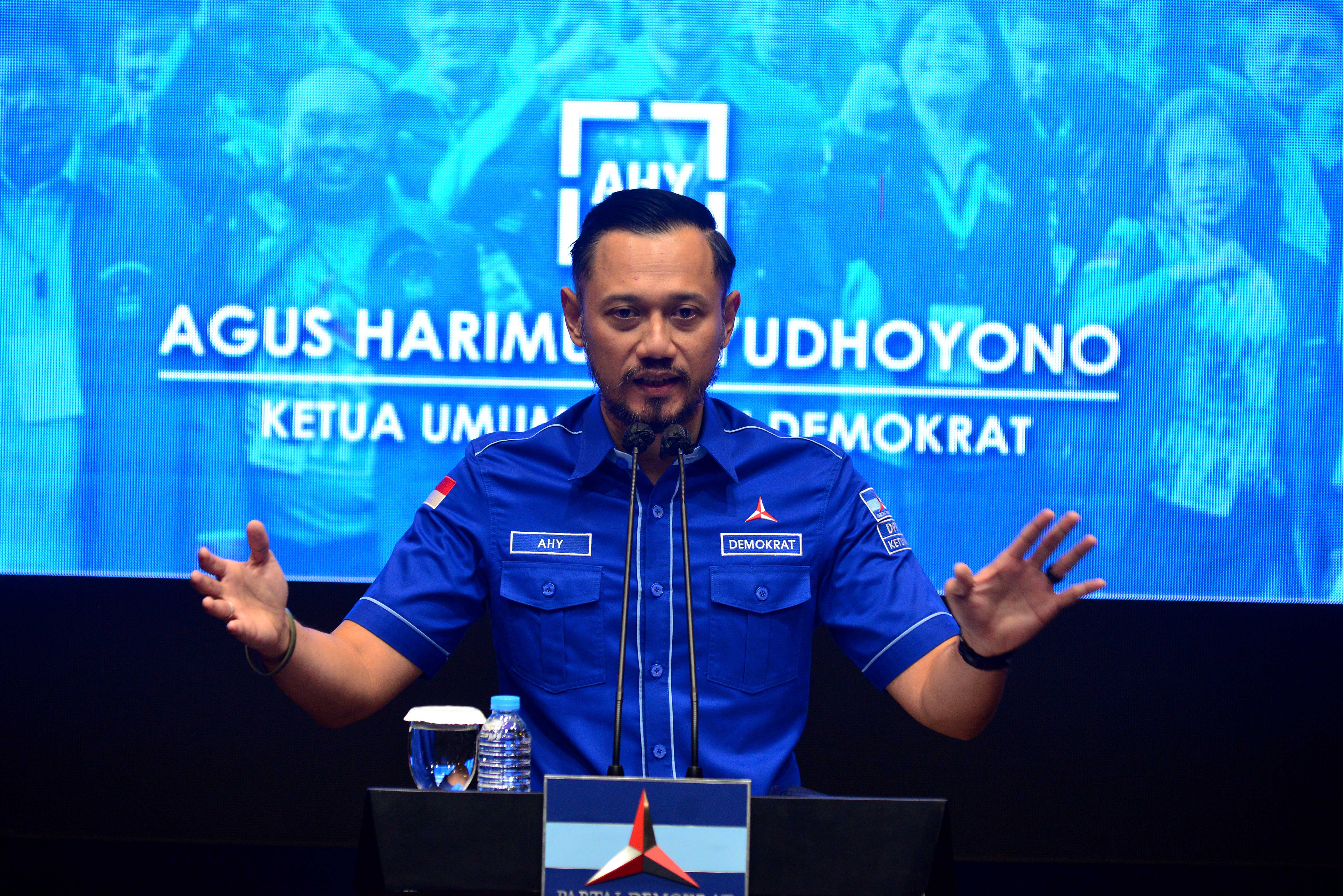 Ketum Partai Demokrat Agus Harimurti Yudhoyono atau AHY