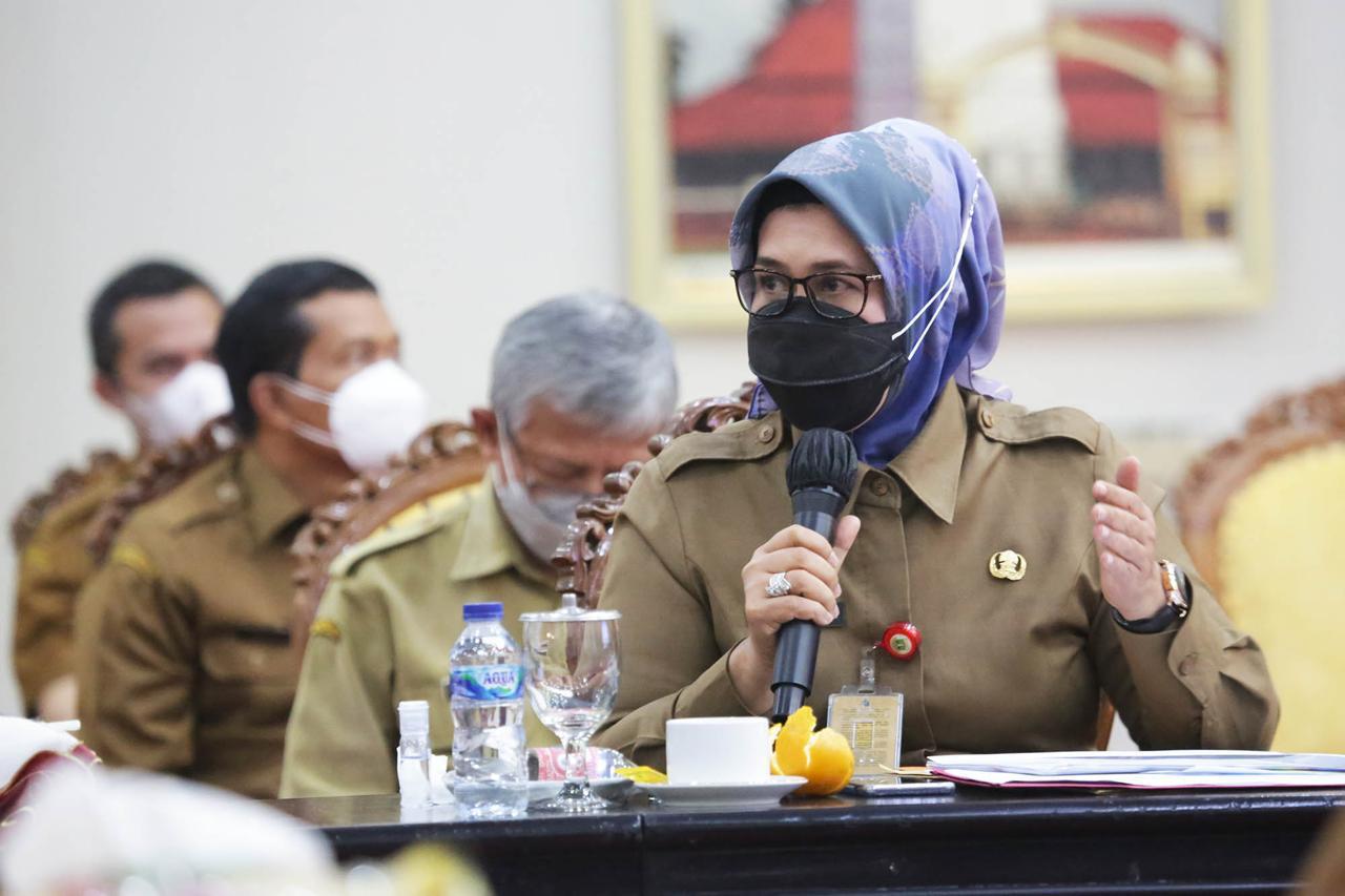 Kepala Badan Pengelola Keuangan dan Aset Daerah (BPKAD) Provinsi Banten Rina Dewiyanti