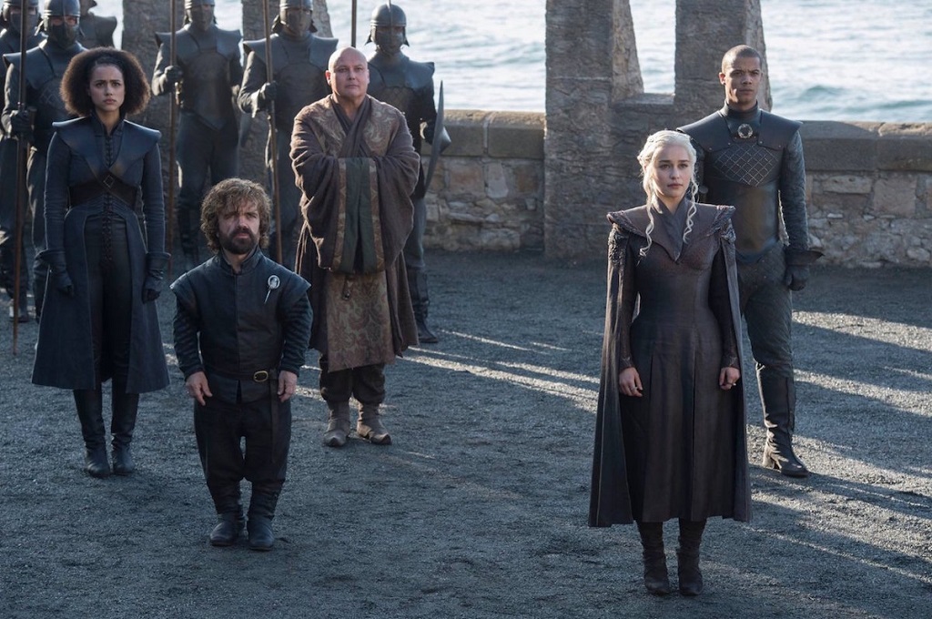 Cuplikan adegan dalam serial Game of Thrones