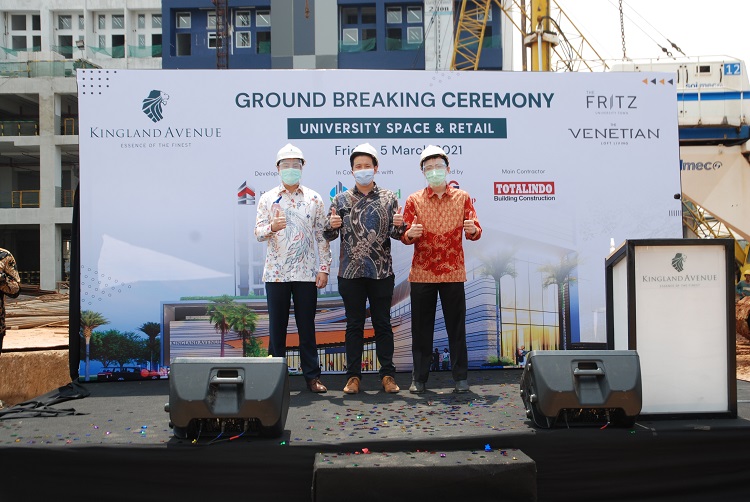 Ground breaking University Space & retail Kingland Avenue