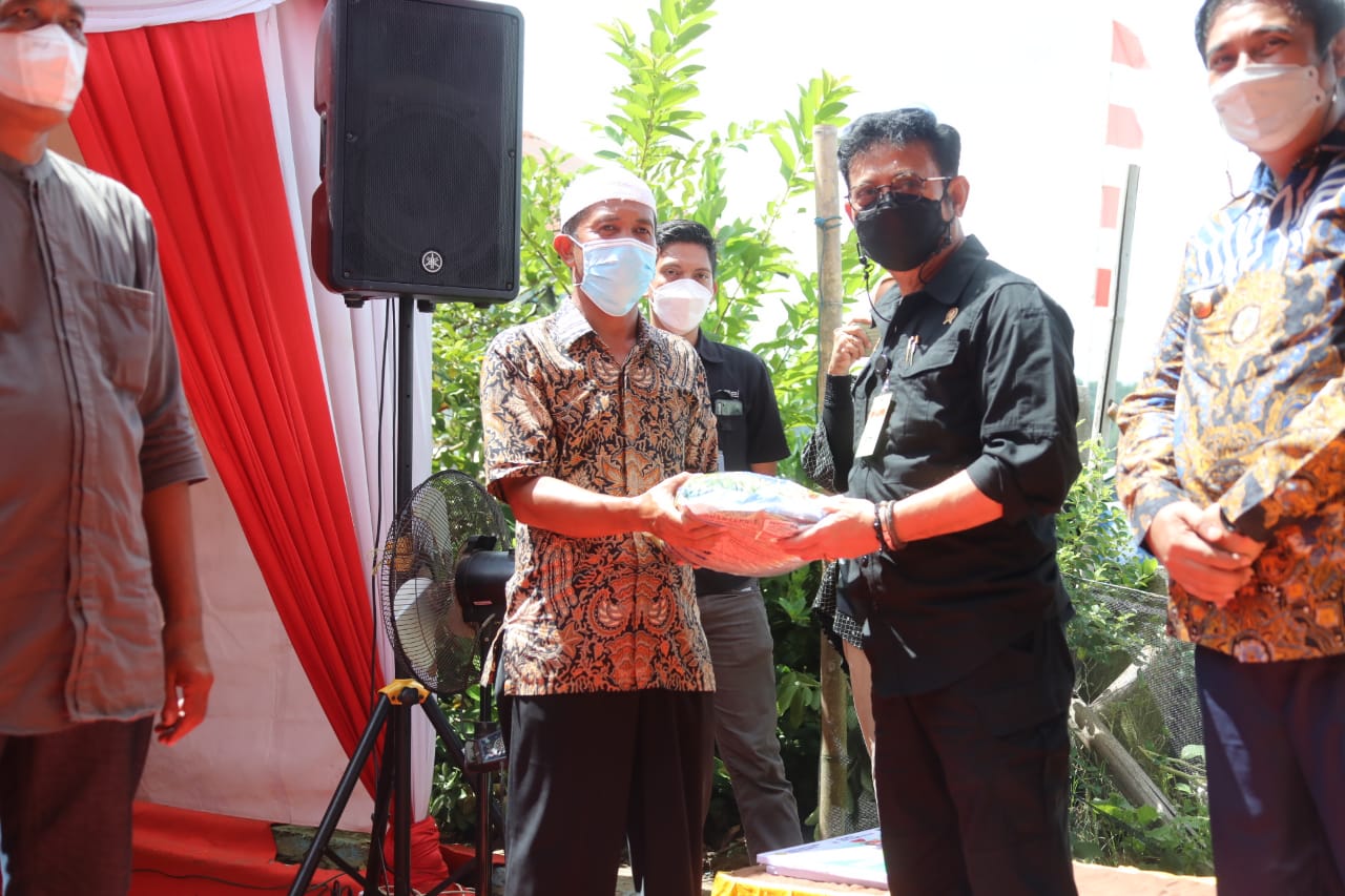 Mentan Syahrul Yasin Limpo (kedua dari kanan).