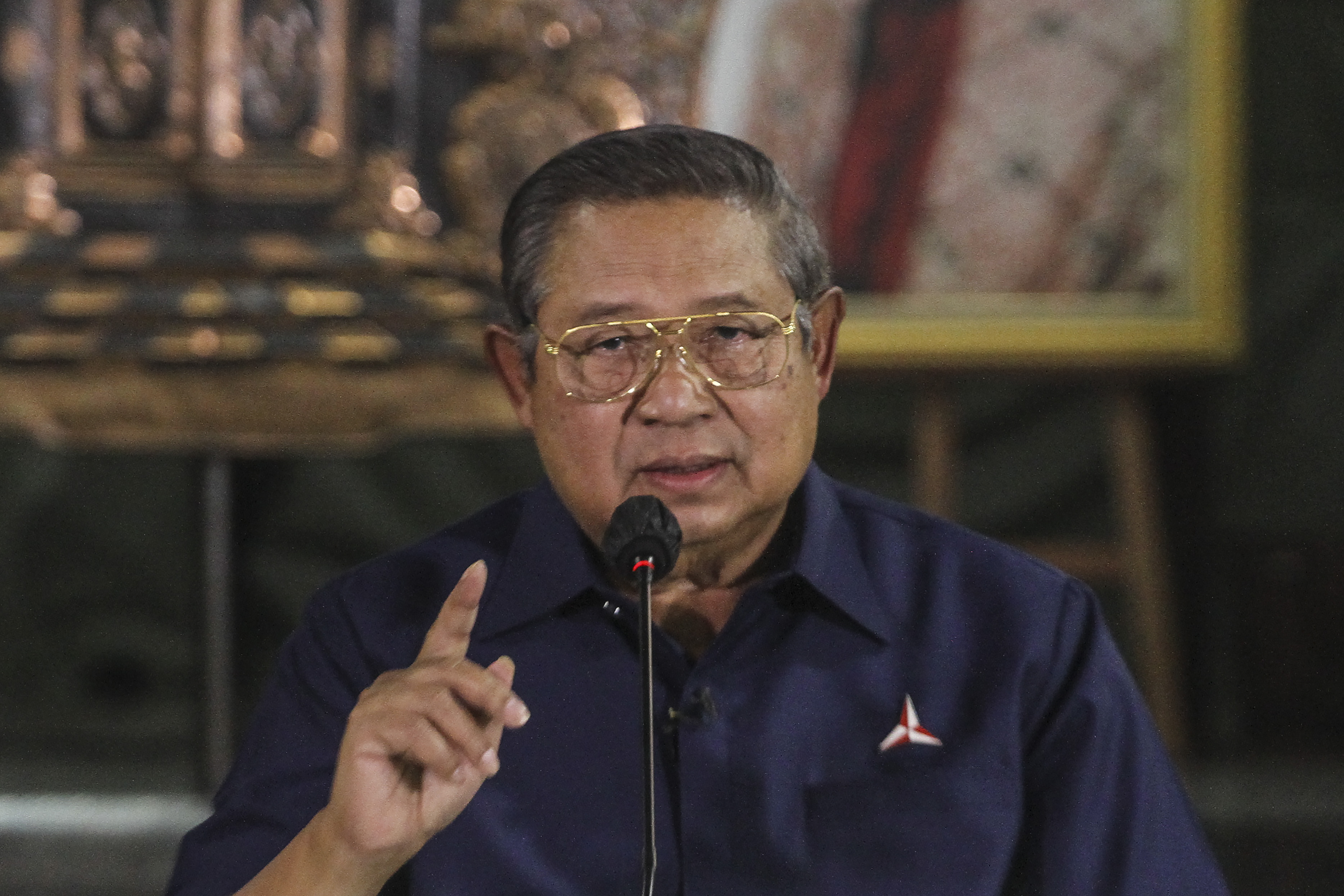 Ketua Majelis Tinggi Partai Demokrat Susilo Bambang Yudhoyono.