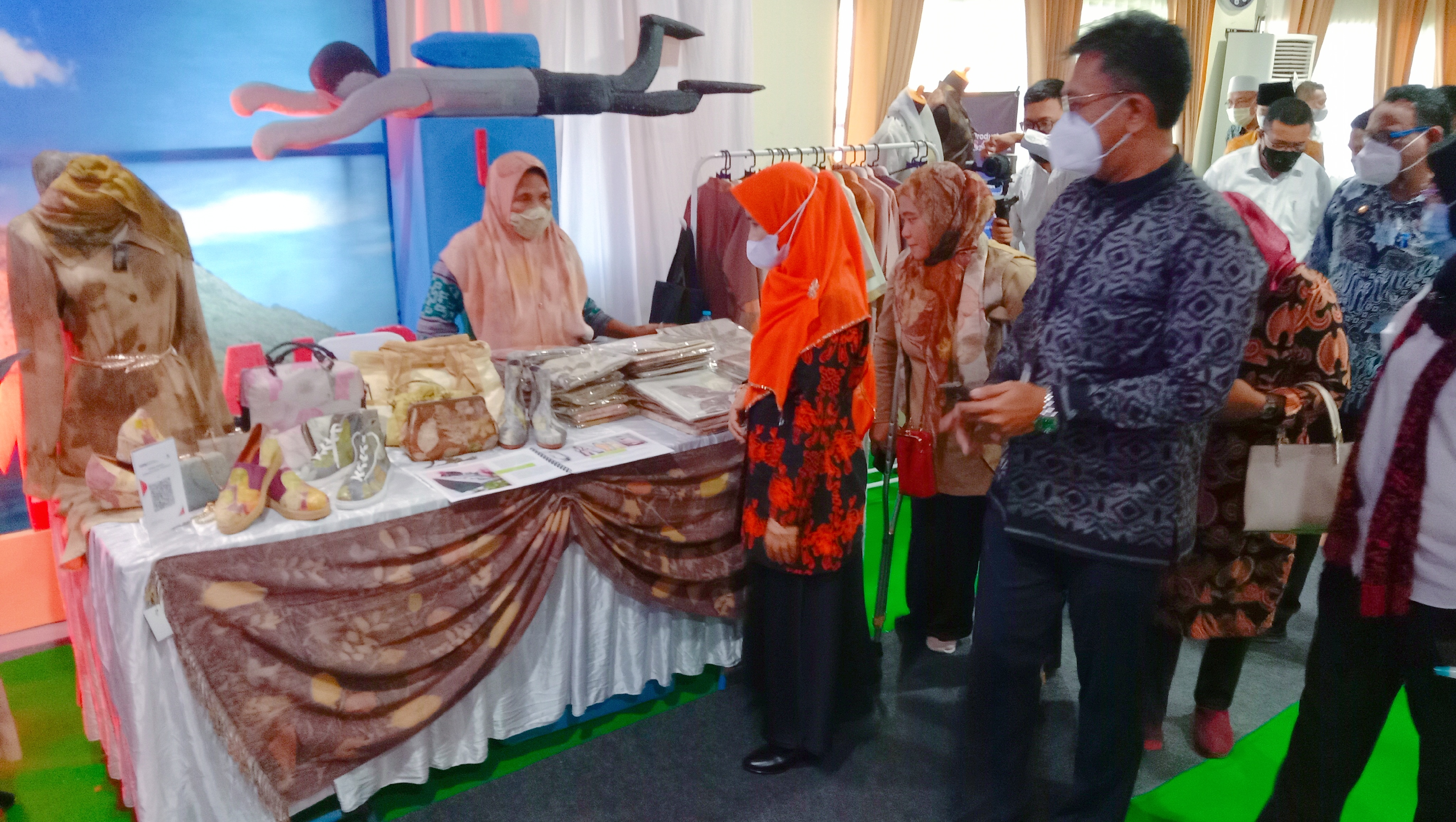 Pameran UMKM didukung oleh BI Kantor Perwakilan Maluku Utara.