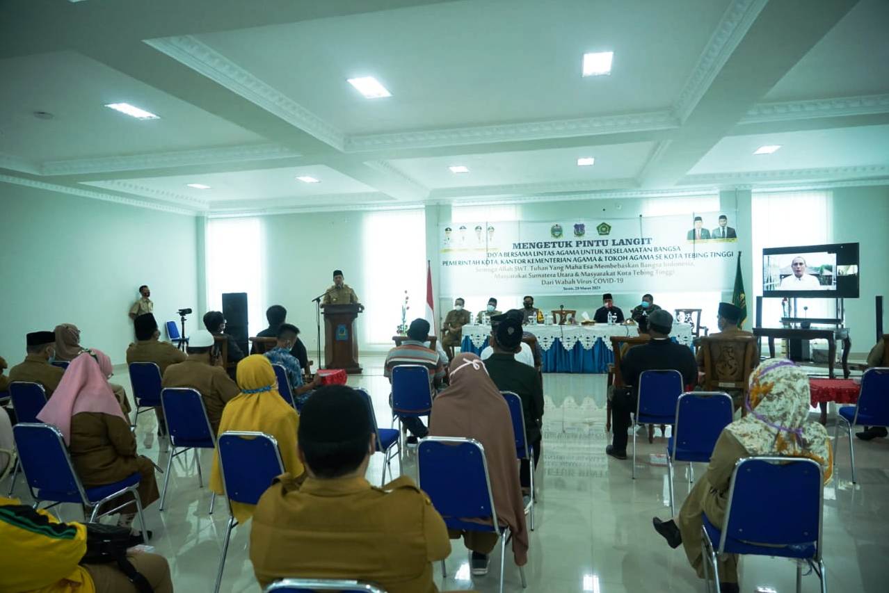 Pemkot Tebingtinggi Gelar Doa Bersama Mengetuk Pintu Langit