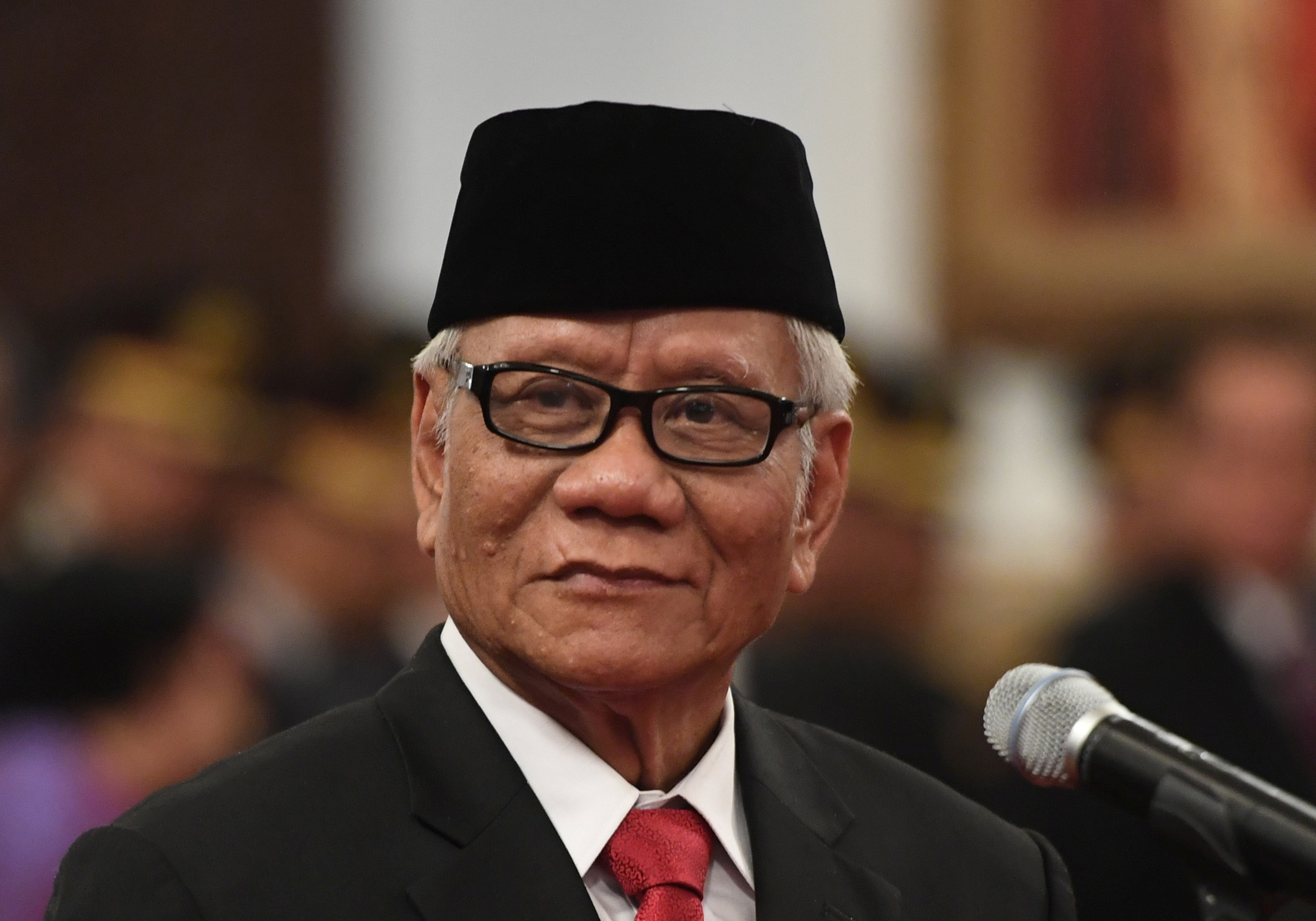 Anggota Dewan Pengawas KPK Harjono. 