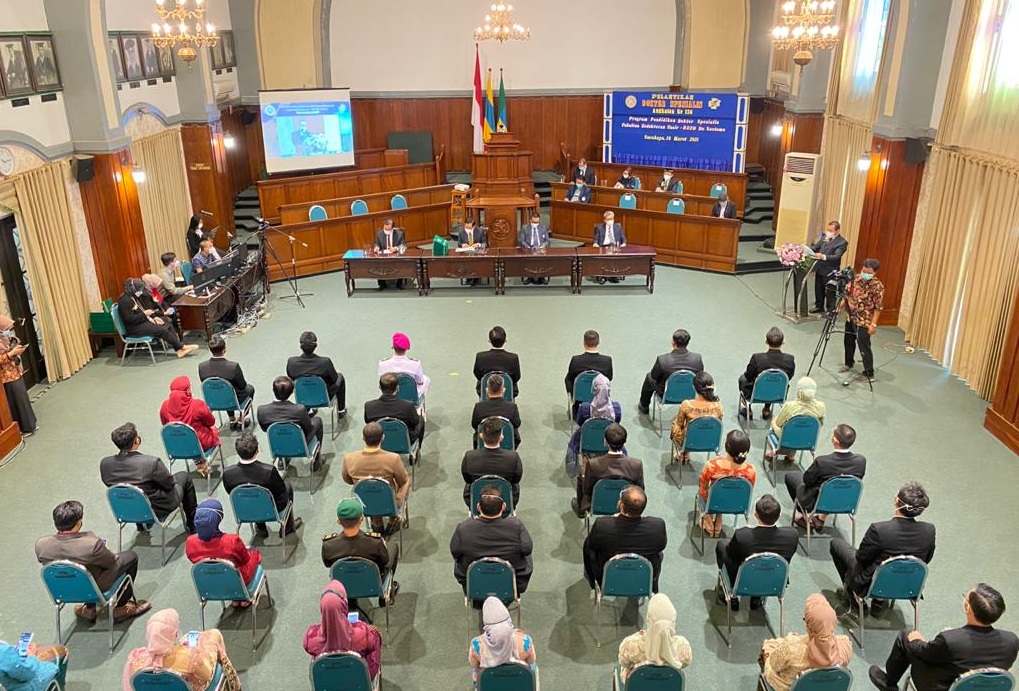 Kuliah tatap muka mulai diterapkan di Unair Surabaya, pekan ini.