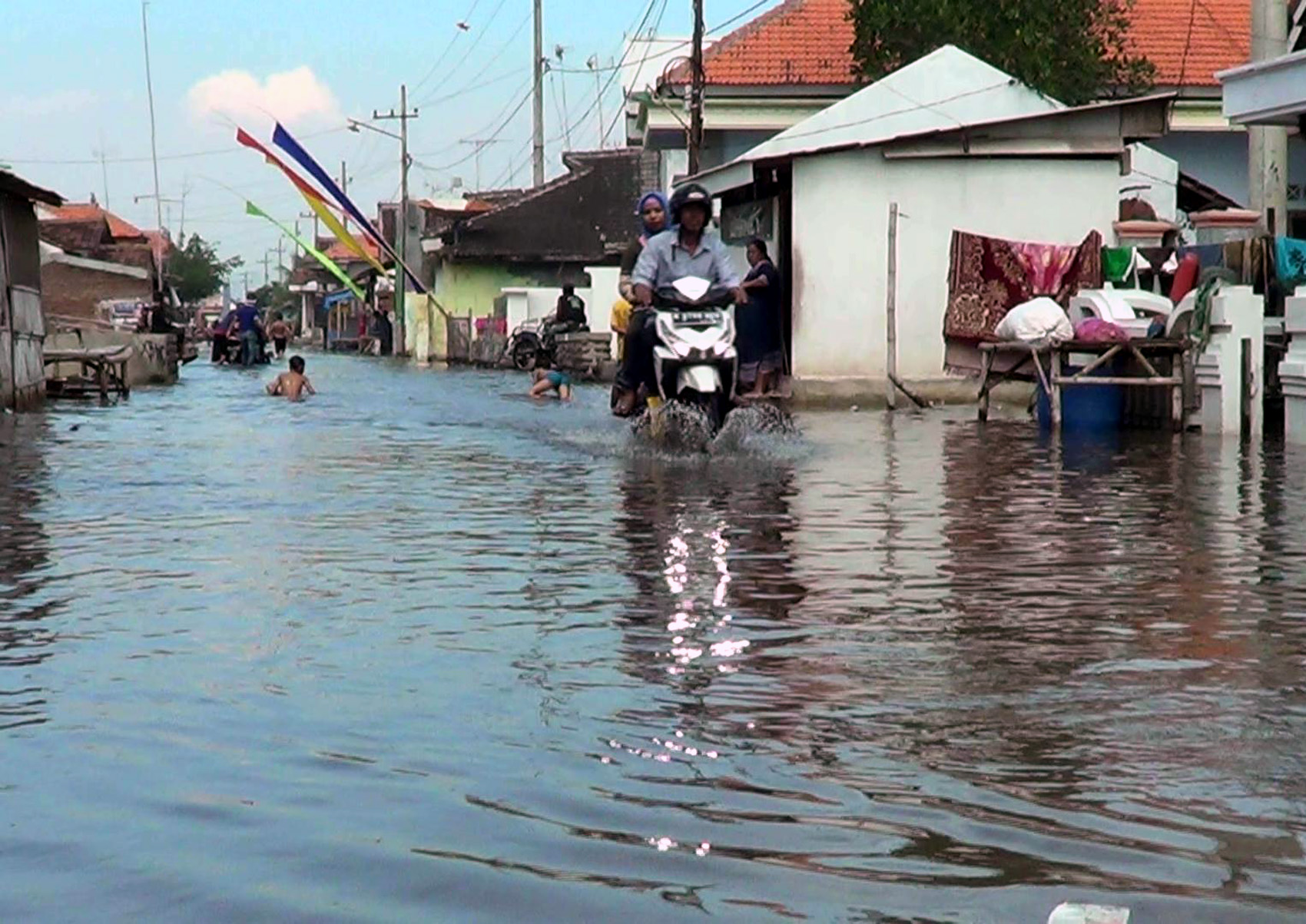 Ilustrasi banjir di probolinggo