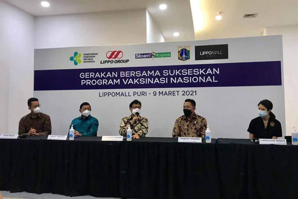 Swasta Bantu Dukung Pencapaian Target Vaksinasi Covid-19