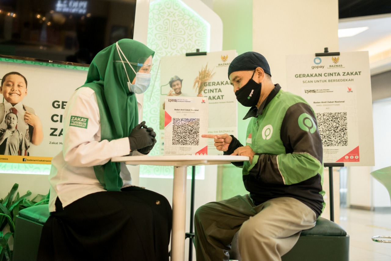 Kerja sama antara GoPay dan BAZNAS salah satunya akan berfokus keamanan berdonasi digital.