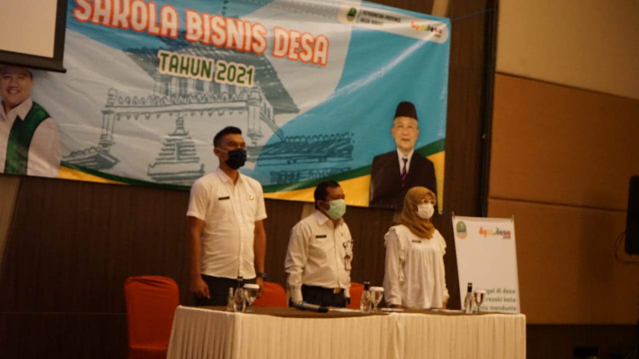 Peluncuran Program Sekolah Bisnis Desa (Sabisa) di Bandung