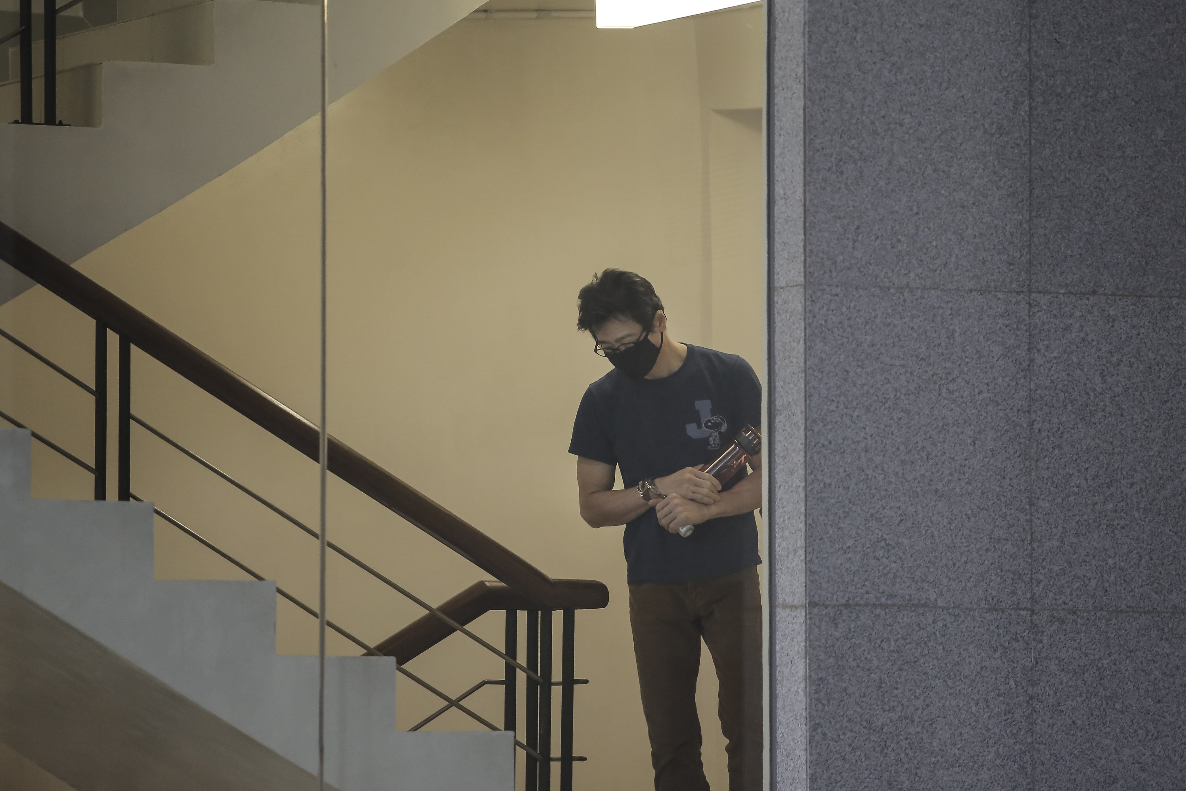 Tersangka pemilik PT Borneo Lumbung Energi dan Metal Samin Tan