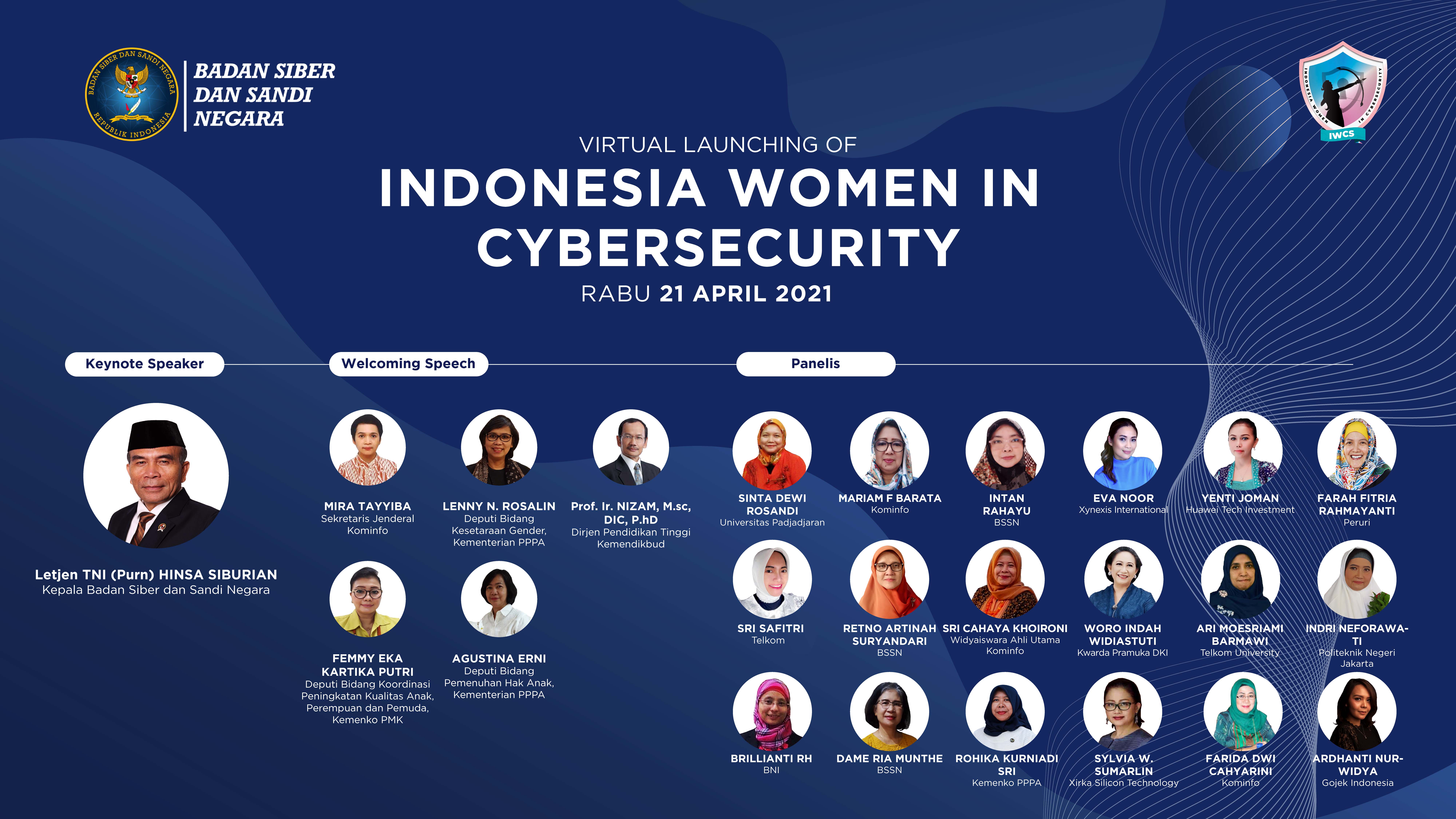 Pembentukan gerakan IWCS (Indonesia Women in Cyber Security). 