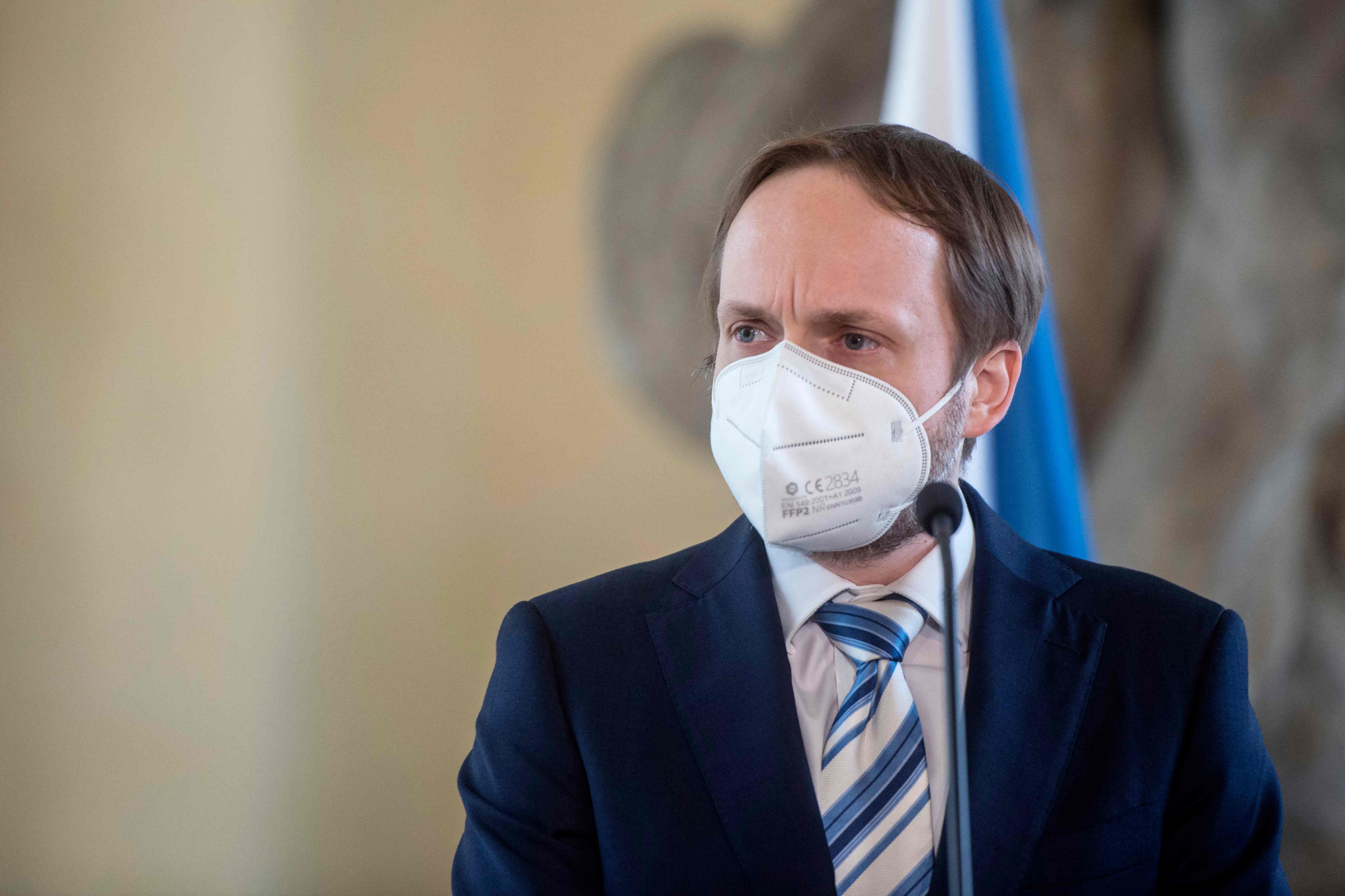 Menteri Luar Negeri Ceko yang baru diangkat Jakub Kulhanek. 