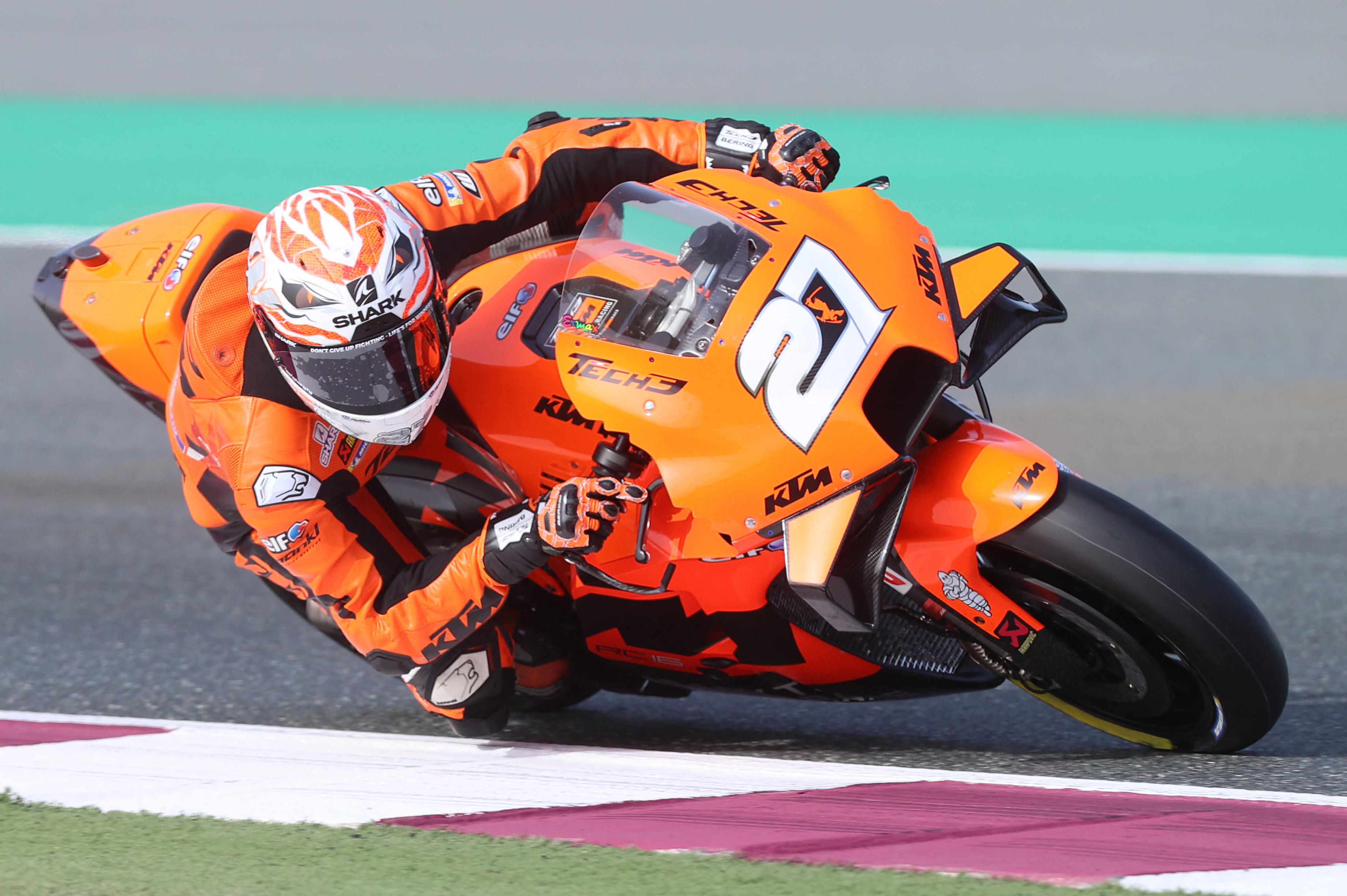 Pembalap tim Tech3 KTM Factory Racing Iker Lecuona 