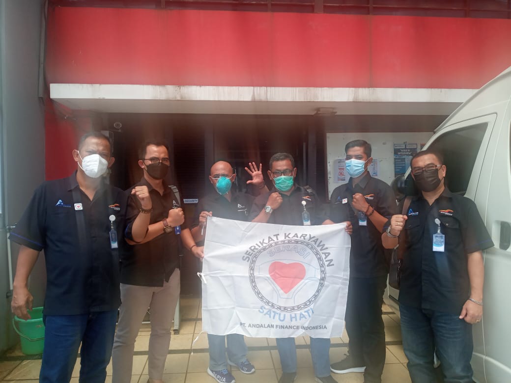 Serikat Karyawan Satu Hati (Serasi) yang merupakan Serikat Pekerja PT Andalan Finance Indonesia.