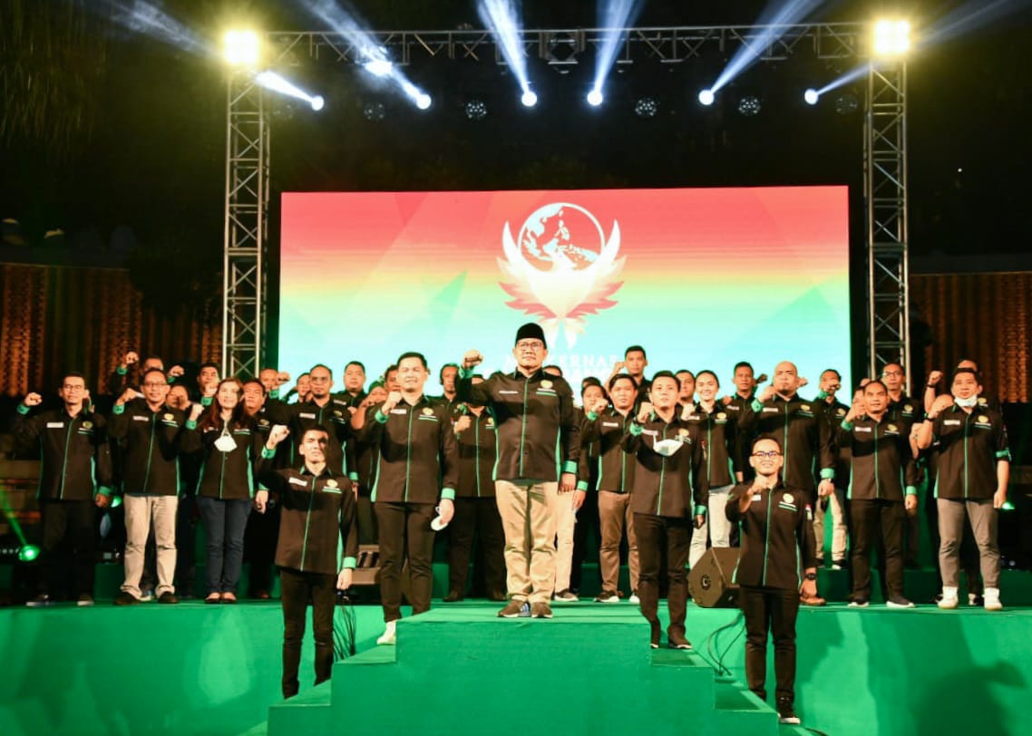 Pengukuhan pengurus DKN Garda Bangsa dilaksanakan pada Sabtu (3/4) malam di Amanuba Resort, Bogor.