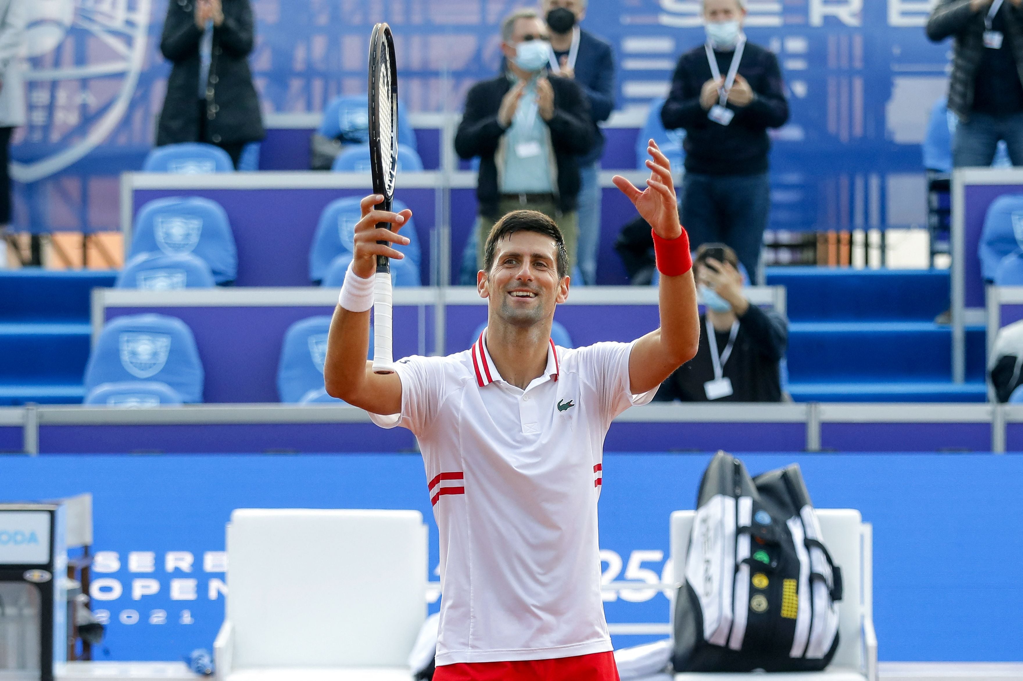 Petenis Serbia Novak Djokovic