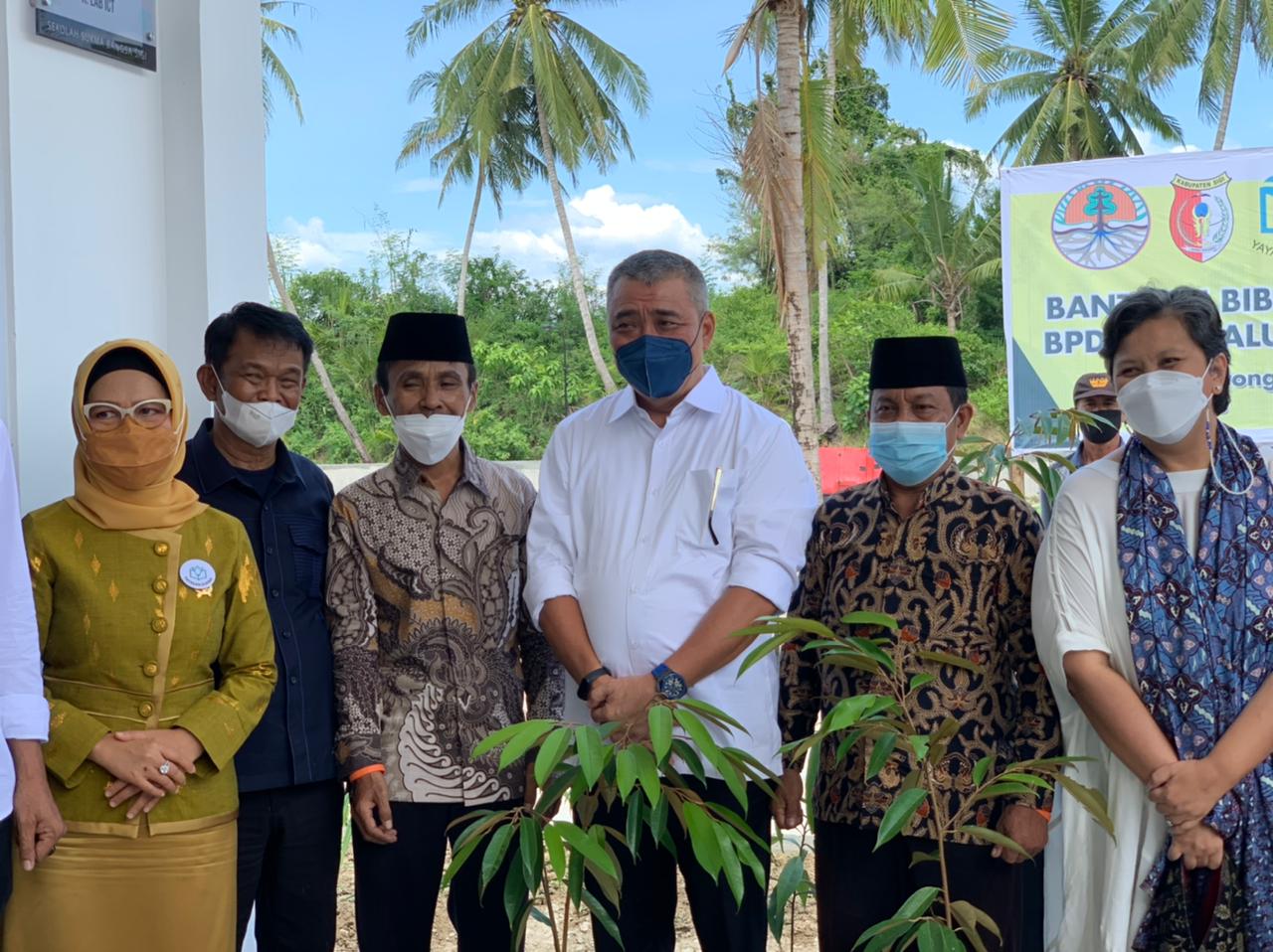 Peresmian Sekolah Sukma Bangsa di Kabupaten Sigi, Sulteng.