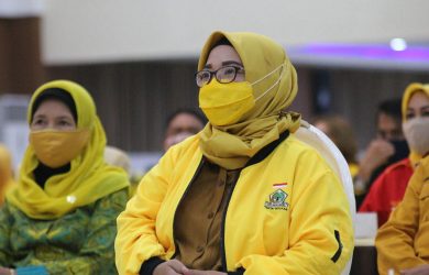 Mantan Pelaksana Tugas (Plt) Ketua DPD Partai Golkar Kota Bekasi, Ade Puspitasari.