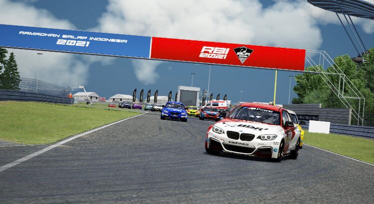 Ilustrasi ajang balapan di platform ESport