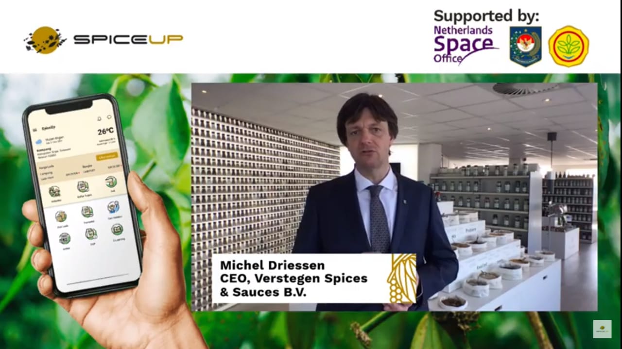 Peluncuran aplikasi SpiceUp